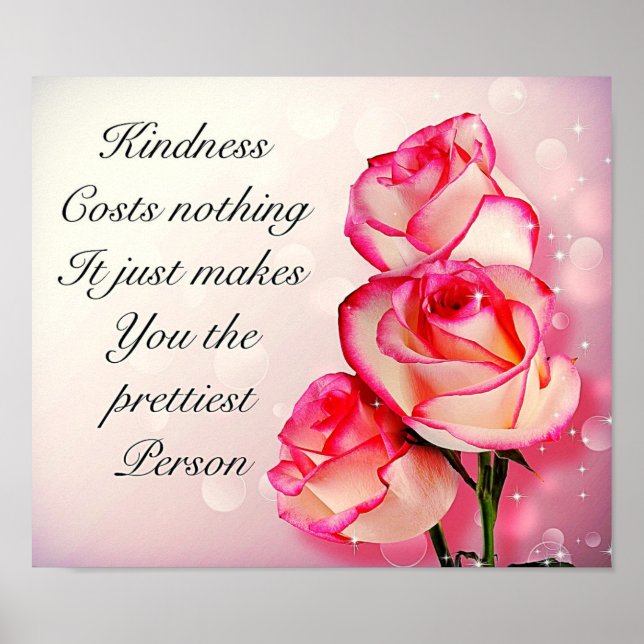 Jolie affiche de citation inspirante (Devant)