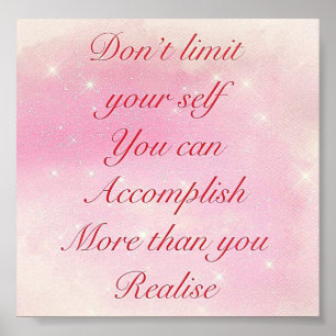 Jolie affiche de citation inspirante