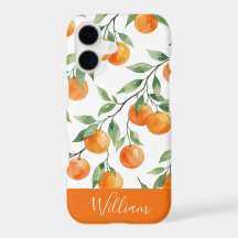 Jolie aquarelle, motif personnalisable de citrus