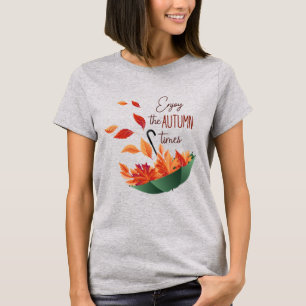 Jolie Automne Chute / T-shirt parapluie