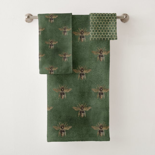 Jolie Bee Hive Green Salle de Motifs (En situation)