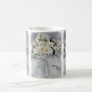 JOLIE BOUQUET DE DAISIES MUG CLASSIQUE