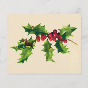 Jolie branche Holly Vintage