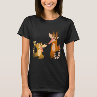 Jolie Caricature Coatimundis T-shirt femme femme