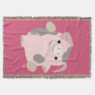 Jolie caricature Danse Cochon Jetez la couverture