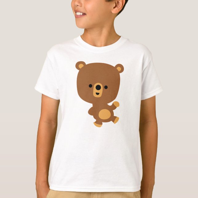 Jolie caricature 'Good Vibe' Porte T-shirt Enfants (Devant)