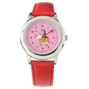 Jolie caricature princesse montre