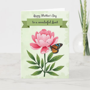 Jolie carte de Fête des Mères Lotus