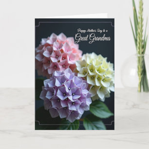 Jolie carte de grand-mère Fleur