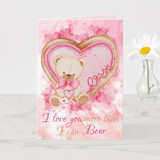 Jolie carte de la Saint-Valentin  (Petite plante)