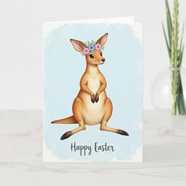Jolie carte de printemps Joey (Devant)