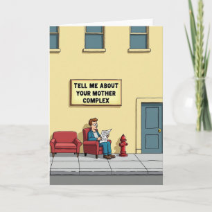 Jolie carte de scène de rue pour la fête des mères