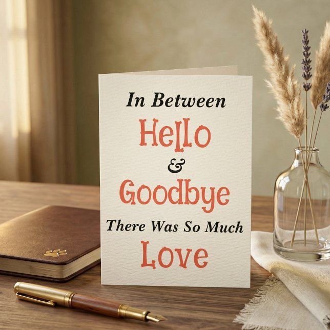 Jolie carte de sympathie pour lui, animal de compa (Lovely Sympathy Card for Him Her, Pet Bereavement)