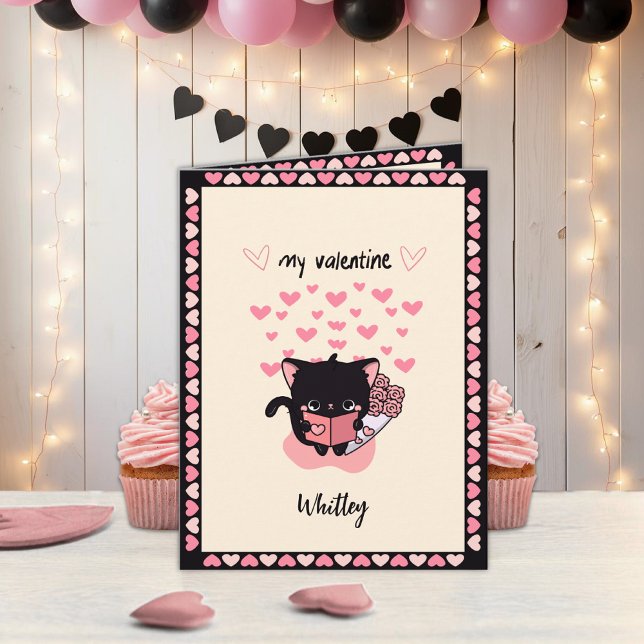 Jolie carte de vacances de la Saint-Valentin pour  (Créateur téléchargé)