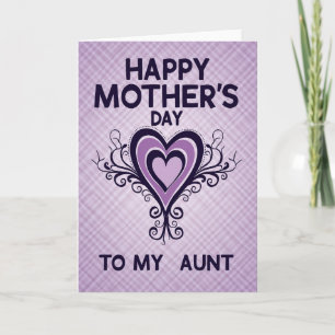 Jolie carte d'emblème pour mamans à la lavande