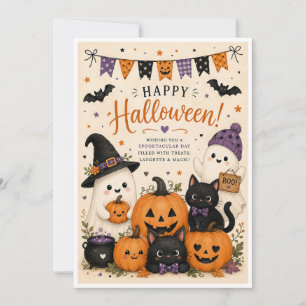 Jolie carte d'Halloween