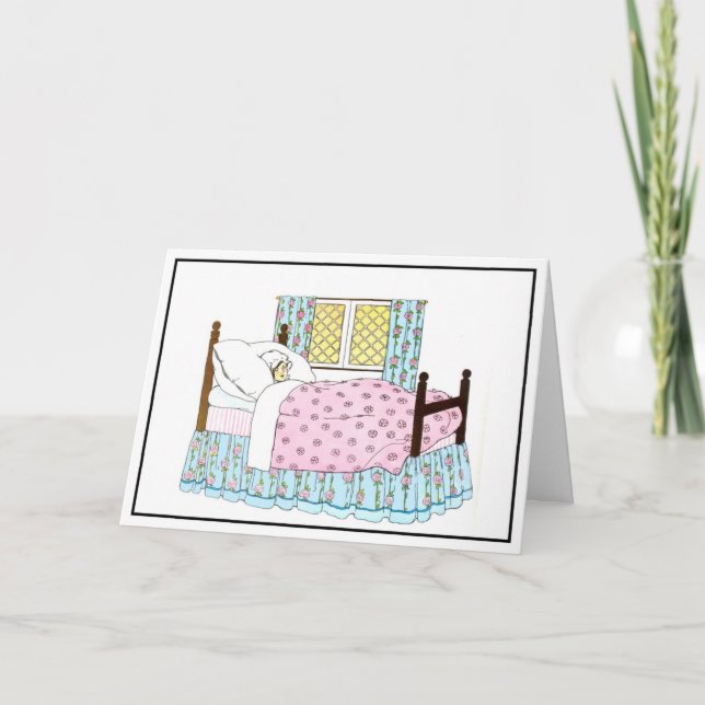 Jolie carte Get Well (Devant)