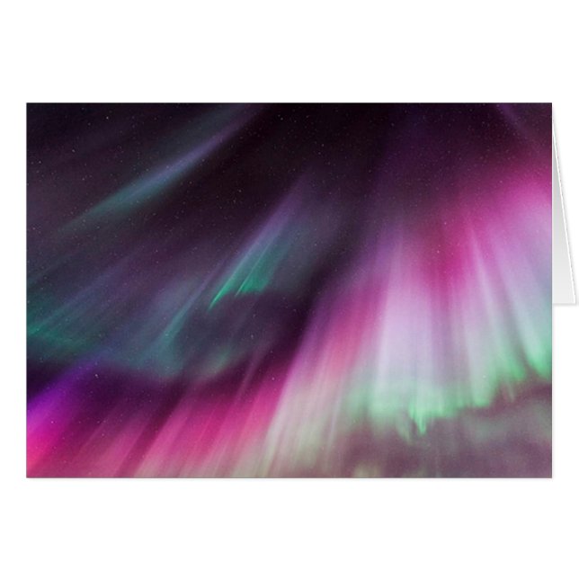 Jolie carte lumineuse nord (Devant horizontal)