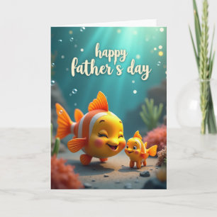 Jolie carte marine pour la Fête des Pères
