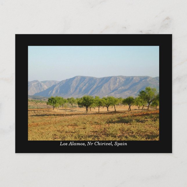 Jolie carte postale de Los Alamos, Nr Chirivel, Es (Devant)