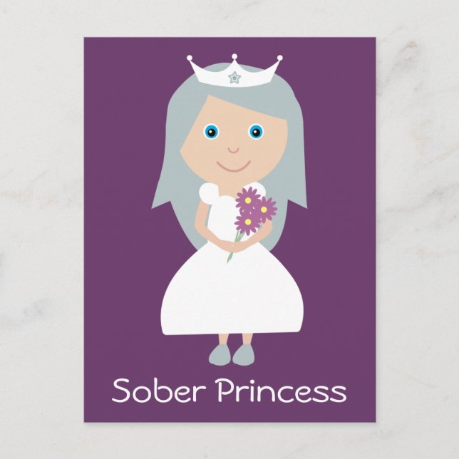 Jolie carte postale Sober Princess (Devant)
