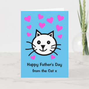 Jolie carte pour la fête des pères de la part du c