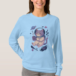 Jolie chat cosmique Art | Mug et T-shirt Meowstron