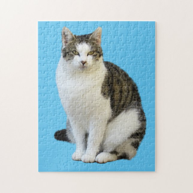 JOLIE CHAT DOMESTIQUE JIGSAW PUZZLE (Vertical)