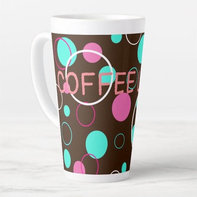 Jolie collection Cadeaux Latte Mug (Angle gauche)