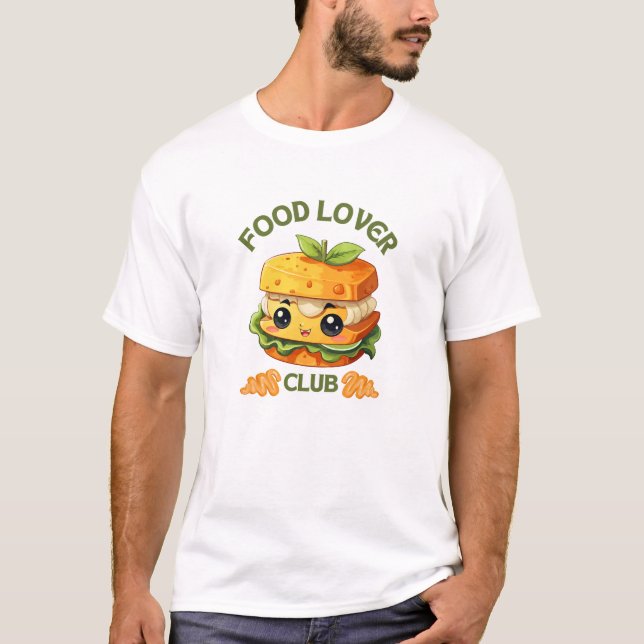 Jolie conception de T-shirt pour alimentation en c (Devant)