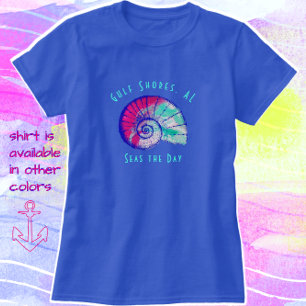 Jolie Côte du Golfe Alabama Seashell T-Shirt