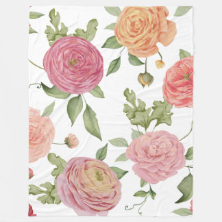 Jolie couverture en polaire 60x80