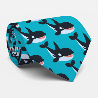 Jolie Cravate Cartoon Killer Whale