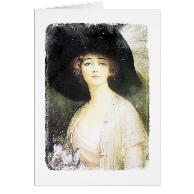 Jolie Dame Circa 1910 Art numérique (Devant)