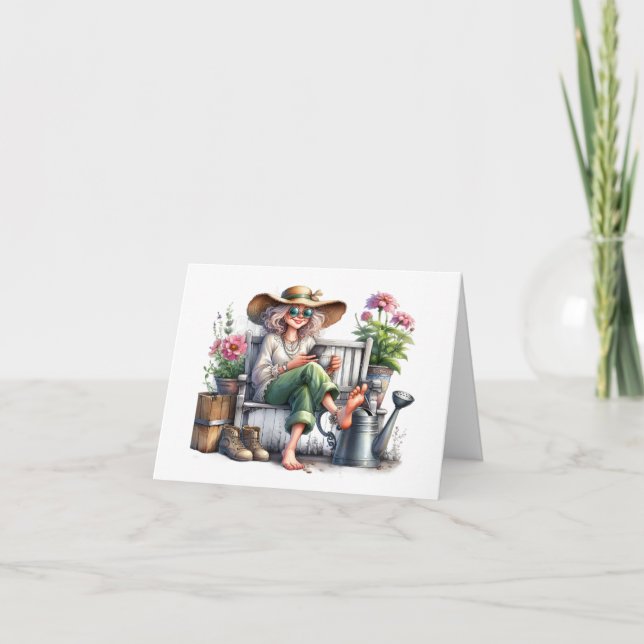 Jolie dame senior (Devant)