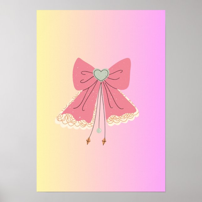Jolie décoration de poster (Devant)