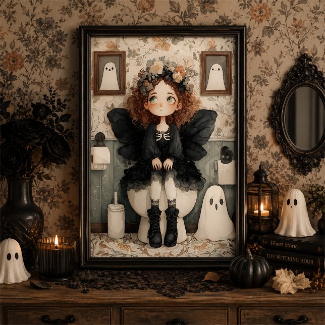 Jolie décoration murale de fantôme de fée d'Hallow (Créateur téléchargé)