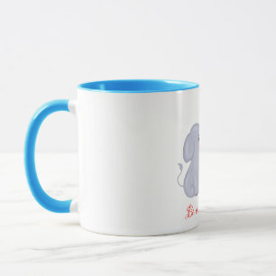 Jolie deux éléphants café Mug