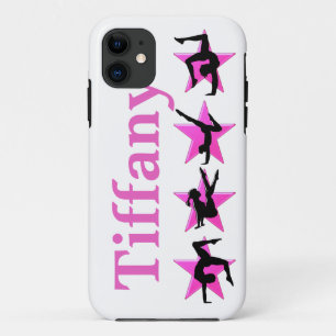 JOLIE ÉTOILE ROSE PERSONNALISÉ COQUE IPHONE GYMNAS