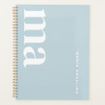 Jolie fille Monogram Blue School<br><div class="desc">Ce planificateur élégant est un incontournable pour les jolies fournitures scolaires et les fournitures scolaires. Parfait pour l'école doit avoir, il convient parfaitement avec votre fournitures scolaires liste des écoles secondaires. Avec son design de fournitures scolaires mignonnes, c’est un matériel scolaire esthétique essentiel. Idéal pour les fournitures scolaires secondaires et...</div>
