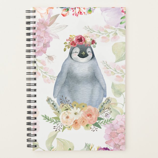 Jolie fille Penguin Cadeau d'anniversaire, Pingoui (Devant)
