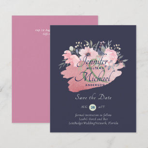 Jolie fille Rose Gold Budget Économisez des dates
