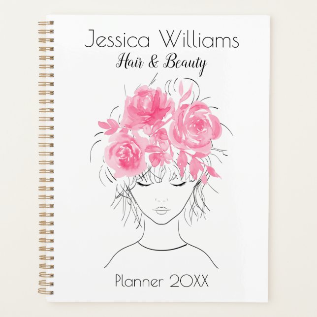 Jolie fille rose rose-Floral (Devant)