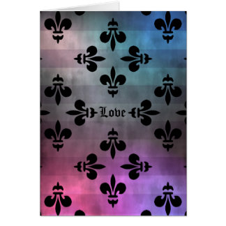Jolie Fleur de lis motif me marie