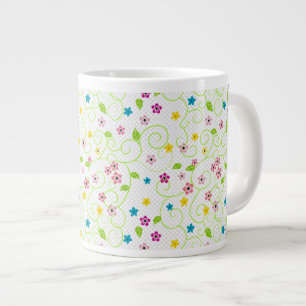 Jolie Fleurs Pastel Spécialité Mug