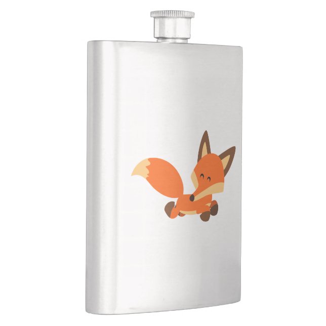 Jolie flotte Cartoon Fox classique Flacon (Droite)