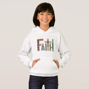 Jolie Foi Colorée Versets de la Bible Typographie