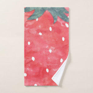 Jolie fraise à l'aquarelle