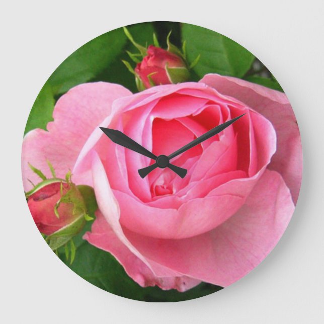 Jolie horloge rose rose (Recto)