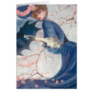 Jolie image de fille au printemps